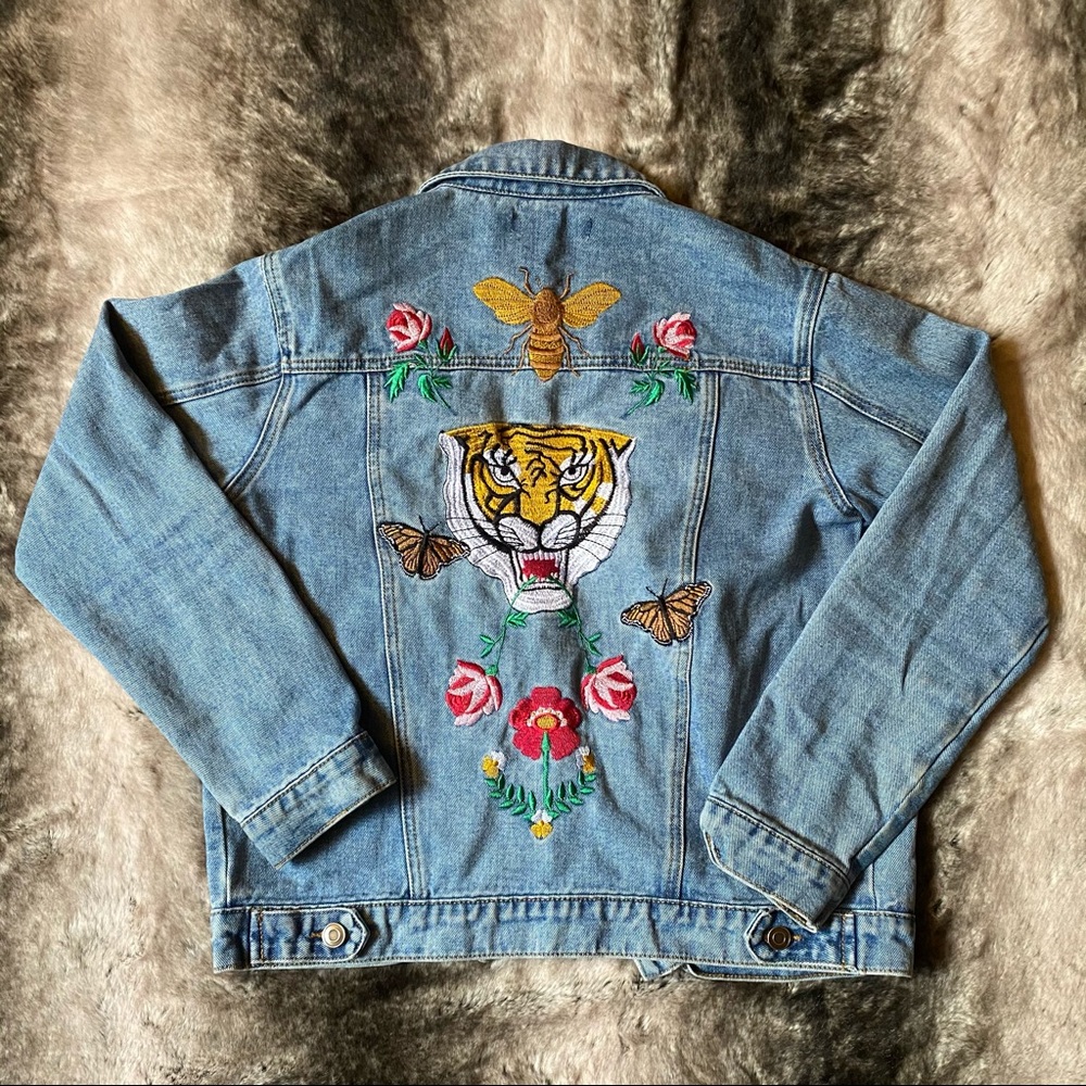 Denim Designed Jean Jacket